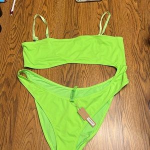 SKIMS Recycled Swim Strapless Monokini